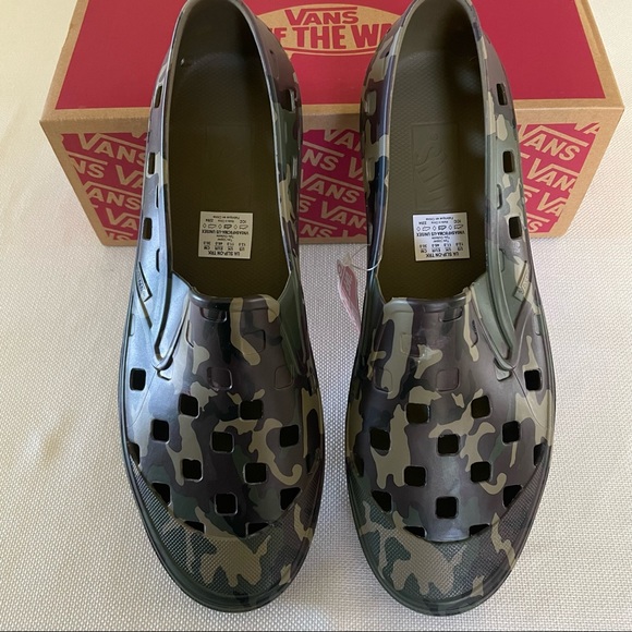 Vans Trek Slip-On CAMO US Men's 12 Waterproof - Picture 5 of 8
